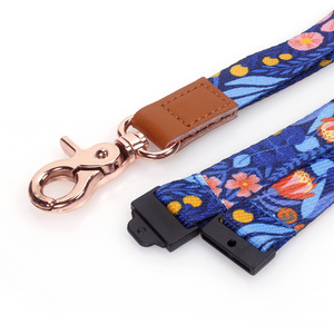 Bsbh Chất Lượng Cao Biểu Tượng Tùy Chỉnh Twill Polyester Dây Buộc Keychain Truyền Nhiệt In Ấn Với Cá Nhân Thăng Hoa Dây Buộc - Product Image 4