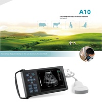 Suministro Directo de Fábrica: Máquina de Ultrasonido Veterinario Compacta y Portátil para Detección de Grasa Dorsal y Embarazo en Ganado, Cerdas y Mascotas