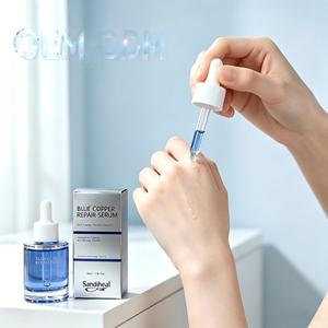 Sérum Facial Personnalisé OEM ODM au Peptide Bleu – Vente en Gros Usine – Hydrate, Réduit les Rides, Améliore l'Élasticité, Restaure la Peau - Product Image 6