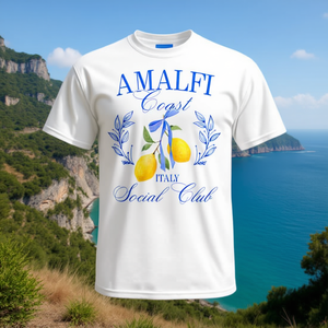 Camiseta promocional para mujer del Social Club Lemon de la Costa de Amalfi, Italia - Product Image 3