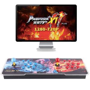 Deluxe 3D Box Rocker Arcade <span class=keywords><strong>TV</strong></span> Video Handle Game Light Console Electronic Game Box Ventas directas de fábrica - Product Image 1