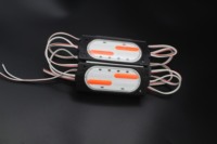 Lampe à puce COB stroboscopique RVB bleu glace super lumineuse à 24 LED 3W pour moto, tout-terrain, décoration de voiture, accessoires AC 220V, garantie 2 ans