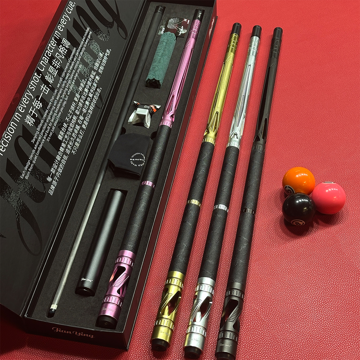 STELLA ビリヤードキュー 19 oz Verified Supplier 19oz Pool Cue Durable Wood Construction