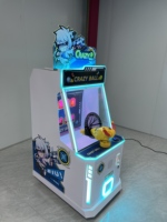 Machine de jeu d'arcade à monnayeur pour enfants, tir de balles et de jets d'eau, avec système de récompense, pour usage intérieur en parc d'attractions