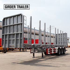 Remorque semi-remorque à cinq essieux à col de cygne en acier de 60 tonnes pour le transport de grumes à <span class=keywords><strong>vendre</strong></span> - Product Image 5