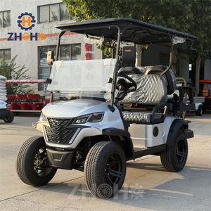 Voiturette <span class=keywords><strong>de</strong></span> golf électrique tout-terrain <span class=keywords><strong>de</strong></span> luxe à 4 roues et 4 places avec service OEM personnalisé pour les concessionnaires mondiaux - Product Image 3