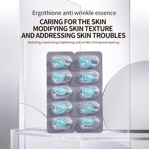 Cápsulas de Esencia Antiarrugas con Ergotioneína, Paquete de 10 Unidades, Suero para el Cuidado de la Piel, Uso Femenino - Product Image 4