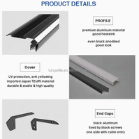 Profilé LED en aluminium sur mesure pour nez de marche, série 6000, avec surface anodisée – Catégorie de produit : Profilé LED lumineux