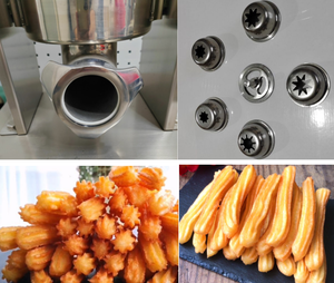 Fabricante de churros <span class=keywords><strong>profesional</strong></span> a precio barato con boquillas de churro huecas - Product Image 4