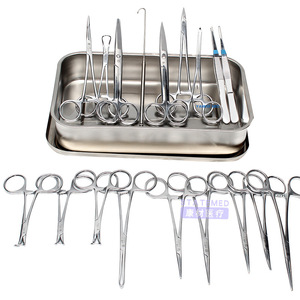 Kit de Instrumentos Quirúrgicos para Mascotas, 19 Piezas, Acero Inoxidable, Reutilizable, para Cirugía de Esterilización de Perros y Gatos - Product Image 2