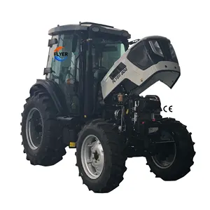 80 HP 90HP 100HP pneumatici radiali modello 4wd 60 HP 70HP trattori agricoli per la vendita