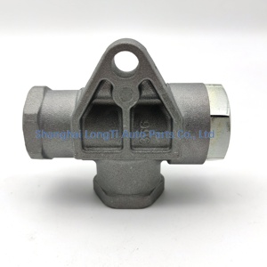 Soupape de retenue double d'origine 4342080280 1517989 98CT2K119BA 5000862537 ZG046040002 11063719 Pièces de système de freinage pneumatique Camion Bus - Product Image 3