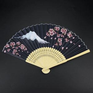 High Quality Bamboo Silk Paper Hand Fans Event Crafted Quality Hand Fans - Product Image 6