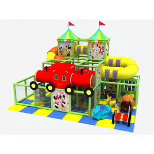 Venta caliente Parque infantil Crochet Kids Indoor Playground Equipment Rainbow <span class=keywords><strong>Net</strong></span> con Soft Playground Ball Pit - Product Image 1