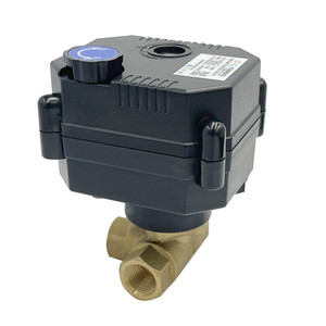 Flomarvel tự động mini điện DC 12V 24 3 cách bóng van với động cơ Thiết bị truyền động cho dòng chảy nước trộn diverter kiểm soát cống - Product Image 3