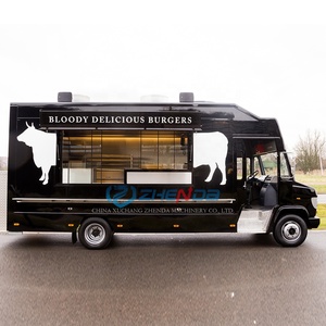 Factory Truck Fast Food <b>Trailer</b> Cart for Retail <b>Trailer</b> Food Shop Ice Cream Cart Food <b>Trailer</b> Mobile Food Truck - Product Image 3