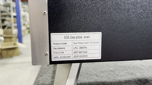 <span class=keywords><strong>Four</strong></span> à pizza au gaz d'extérieur pour jardin et terrasse <span class=keywords><strong>avec</strong></span> pierre rotative - Product Image 4