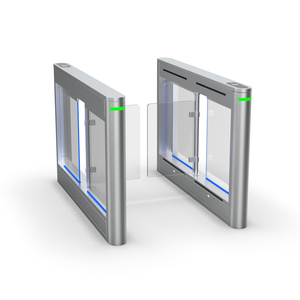 Puerta de barrera oscilante automática de alta velocidad con código RFID QR y sistema de torniquetes de <span class=keywords><strong>control</strong></span> de acceso de reconocimiento facial - Product Image 4