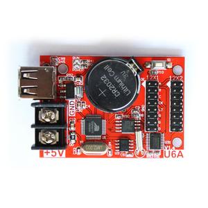 HD-U6A Chữ U Màn Hình <span class=keywords><strong>Led</strong></span> Hiệu Ứng Thẻ Điều Khiển Màn Hình Chữ 3d Từ Huidu - Product Image 1
