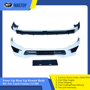 Venta caliente <span class=keywords><strong>nueva</strong></span> condición Auto Car Bodykit ABS Material parachoques delantero y trasero con recortes de luz antiniebla para <span class=keywords><strong>Toyota</strong></span> <span class=keywords><strong>Land</strong></span> <span class=keywords><strong>Cruiser</strong></span> LC300 - Product Image 5