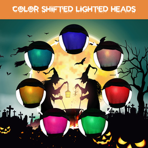 Decorazione Scenografica di Halloween/Pasqua con Tre Streghe che si Tengono per Mano e <span class=keywords><strong>Fantasma</strong></span> Luminoso a Sette Colori - Product Image 4