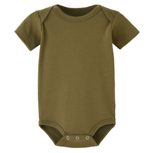 Pyjamas en coton 100 % pour bébés garçons et filles, barboteuses d'été à manches courtes avec fermeture boutonnée, combinaison nouveau-né très vendue - Product Image 4