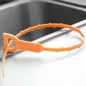 Emballage en plastique OPP Kellogg Nettoyeur de cheveux de vidange d'évier à crochet et drague de tuyau de toilette pour corps étranger - Product Image 3