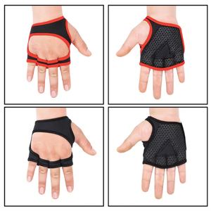 Gants <span class=keywords><strong>de</strong></span> protection respirants en néoprène pour la <span class=keywords><strong>musculation</strong></span>, la gymnastique, le fitness et l'haltérophilie - Product Image 3