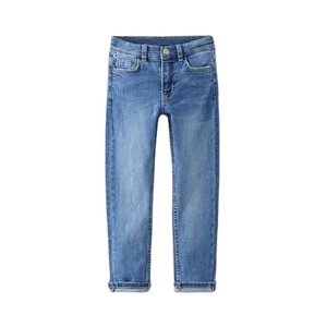 Alta calidad y bajo precio directo de fábrica fabricado diseño personalizado moda Casual Skinny Jeans hombres azul claro Jeans pantalones hombres - Product Image 1