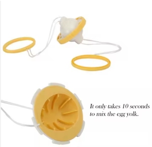 Portable Jeter Oeuf Brouilleur D'oeuf D'or Jaune D'oeuf Shaker Mélangeur Brouiller Oeufs Fouet À L'intérieur De La Cuisine Outil De Cuisson - Product Image 2