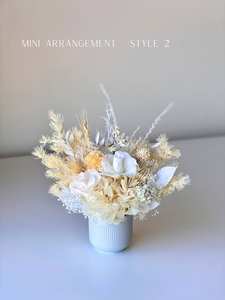 Mini <span class=keywords><strong>bouquet</strong></span> de roses naturelles immortelles, graduation, Halloween, écologique, fleurs séchées faites à la main, boîte cadeau - Product Image 5