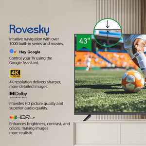 <span class=keywords><strong>TV</strong></span> Smart OEM ODM da 43 50 55 65 75 85 Pollici, 4K UHD Android, Televisore LED Senza Cornice, WiFi, Bluetooth, Logo Personalizzato, Fabbrica Cinese - Product Image 3