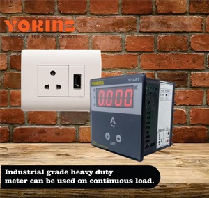 Ampèremètre numérique Yokins Y7-AA1 True RMS 30A AC, mesure directe du courant alternatif, compteur de panneau 72x72mm, garantie 1 an - Product Image 4