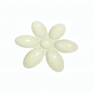 Tigela de Alimentação em Forma de Flor Multi-<span class=keywords><strong>Cat</strong></span> <span class=keywords><strong>Food</strong></span> Safety Guard, Plástico PP 7 em 1, Fácil de Limpar, para Gatinhos e Gatos Adultos - Product Image 5