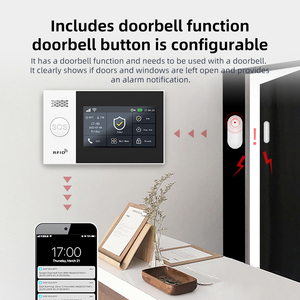 Sistema de Alarma Inalámbrico para el Hogar PGST PG-107 4G, Sistema de Seguridad WiFi con Pantalla Táctil Completa de 4.3 Pulgadas, Compatible con Alexa y Google - Product Image 6