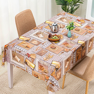 <span class=keywords><strong>Nappe</strong></span> de table décorative pour la maison, à carreaux gris avec motif de cœur - Product Image 4
