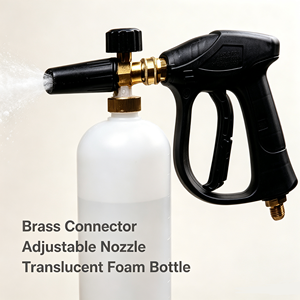 Pistolet à mousse haute pression pour lavage de voiture, kit de buse pour bouteille de savon, pour le nettoyage des véhicules - Product Image 3
