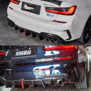 For 3 Series G20 G28&M3 G80 Style Carbon Fiber Rear Diffuser 2019-2022 - Product Image 3