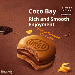 Biscuits sandwichs au chocolat et à la crème d'orange, 88g, boîte roulante, collation sucrée - Product Image 4