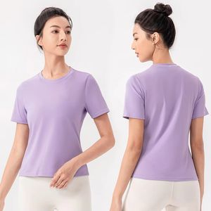 Camiseta Deportiva Informal de Manga Corta de Secado Rápido y Transpirable para Fitness, Yoga, Gimnasio, Ejercicio, Ropa Deportiva Activa - Product Image 1