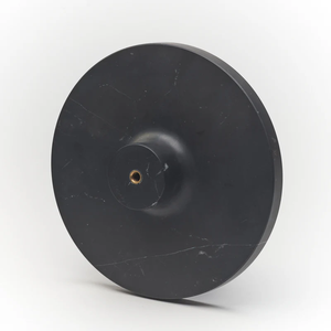 NANWEI <strong>Black</strong> Marble <strong>Drawer</strong> Pull Double Side Round Stone Multi-function <strong>Modern</strong> Minimalist Furniture Hardware for Kitchen - Product Image 3