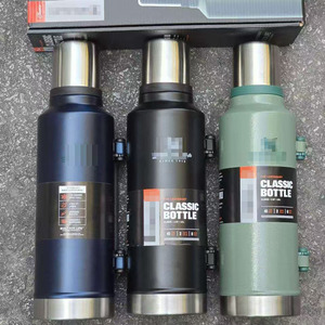 Botella de Agua Aislada Portátil de Gran Capacidad, de Acero Inoxidable 304, Termo para Viajes al Aire Libre, Frío y Calor - Product Image 6