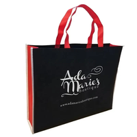 Sacs fourre-tout non tissés réutilisables écologiques enroulables sacs à provisions non tissés d'épicerie avec Logos pour Boutique