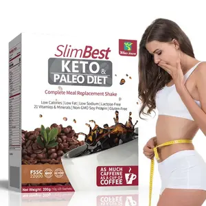 Slim Best Keto Coffee Complete Meal Replacement Shake Instant Coffee