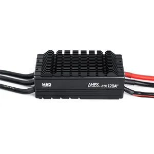 MAD AMPX 120A 12-24S ESC Regulator 24v Electric DC Motor Speed <strong>Control</strong> High Efficiency For UAV Quadcopter - Product Image 2