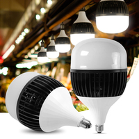 Ampoule LED Huahuang pour garage et entrepôt, en aluminium et PC, 50, 80, 100, 150 watts, E27/B22