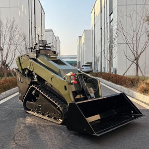 Mini-chargeuse sur pneus V1000 Crawle, moteur diesel Kubota, certifiée EPA Euro 5, compatible avec plusieurs accessoires, capacité de <span class=keywords><strong>charge</strong></span> 650 à 1500 kg - Product Image 4