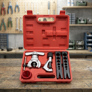 Kit de Herramientas Manuales ChillTech para Abocardar Tubos de Cobre, Juego de Abocardadores para Aire Acondicionado y Refrigeración con Estuche Rígido, 1 Año de Garantía - Product Image 3
