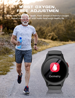Nuevo Reloj Inteligente 4G para Personas Mayores VL18 con Alarma, GPS, WiFi, Recordatorio de Medicamentos, SOS, Tarjeta SIM, Monitor de Sueño, Silicona, IP67