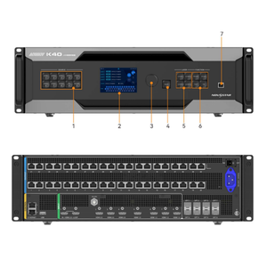 Procesador De Video Con Pantalla LED Todo En uno Novastar K40 Serie Nova K Aplicaciones Publicitarias - Product Image 2